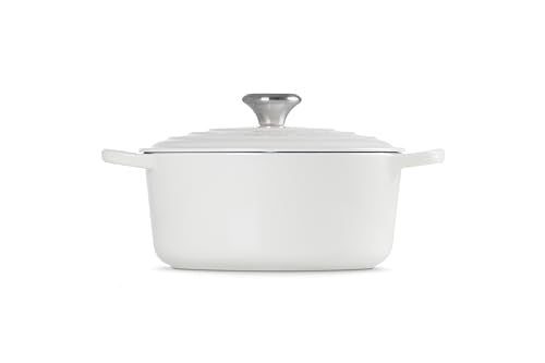 Le Creuset Enameled Cast Iron Signature Round Dutch Oven, 7.25 qt., Caribbean