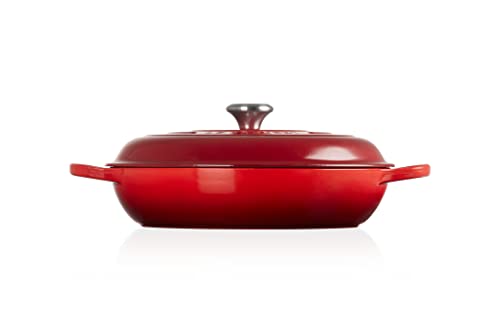 Le Creuset Enameled Cast Iron Signature Braiser, 2.25 qt., Licorice