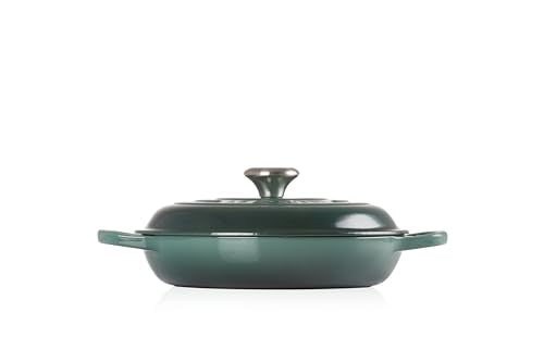 Le Creuset Enameled Cast Iron Signature Braiser, 2.25 qt., Licorice