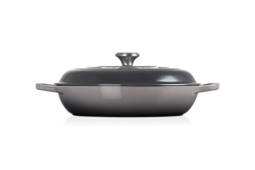 Le Creuset Enameled Cast Iron Signature Braiser, 2.25 qt., Licorice