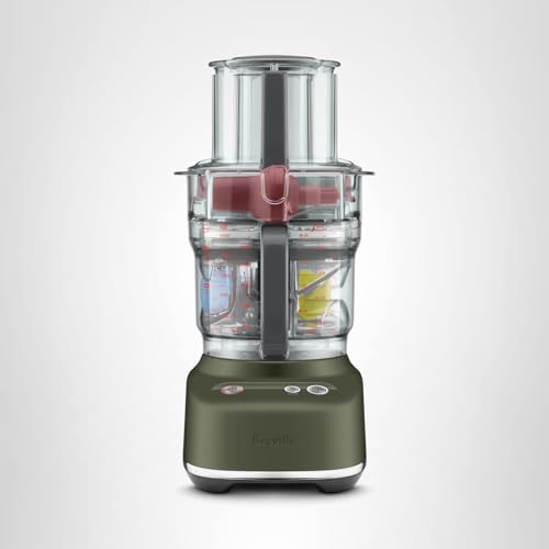Breville BFP638 Paradice 9 Cup Food Processor and Dicer, Small, Black Truffle
