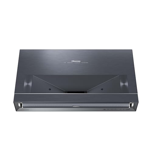 Hisense PX3-PRO Ultra Short Throw Triple Laser Projector, 4K UHD, 80 C 150, 3,000 Lumens, 3000:1 Contrast, Dolby Vision & Atmos, IMAX Enhanced, 240