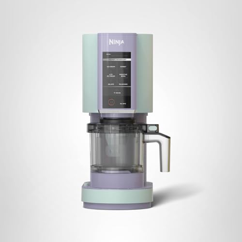 Ninja NC301 CREAMi Ice Cream Maker, for Gelato, Mix-ins, Milkshakes, Sorbet, Smoothie Bowls & More, 7 One-Touch Programs, with (2) Pint Containers &