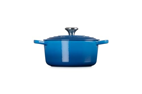 Le Creuset Enameled Cast Iron Signature Round Dutch Oven, 7.25 qt., Licorice