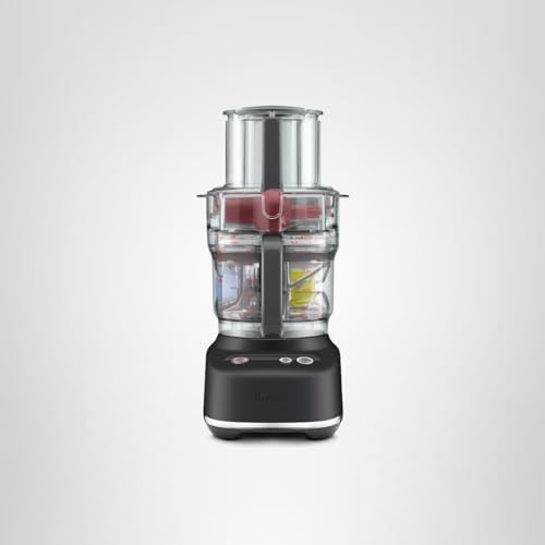 Breville BFP638 Paradice 9 Cup Food Processor and Dicer, Small, Black Truffle