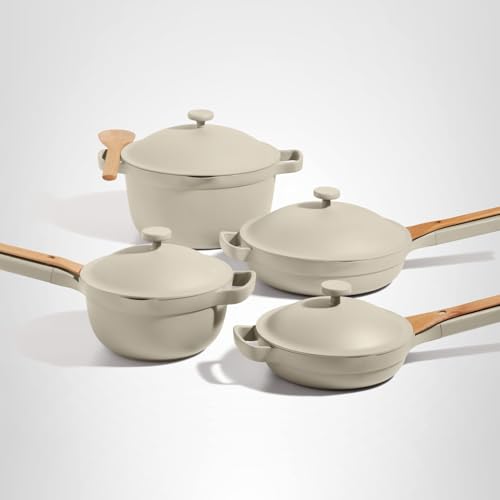 Our Place Cookware Set - 13-Piece Kit Including the Always Pan, Perfect Pot and Spatulas | Multifunctional, Toxin-Free Nonstick | Heat Safe up to