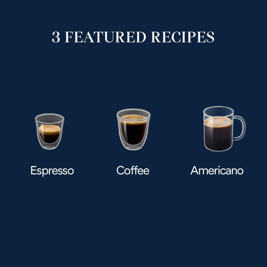De'Longhi Magnifica Start Automatic Espresso Machine with Manual Milk Frother & Built in Grinder - 3 One-Touch Recipes, Easy-to-Clean, Home Barista