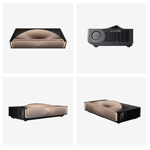 Hisense PX3-PRO Ultra Short Throw Triple Laser Projector, 4K UHD, 80 C 150, 3,000 Lumens, 3000:1 Contrast, Dolby Vision & Atmos, IMAX Enhanced, 240