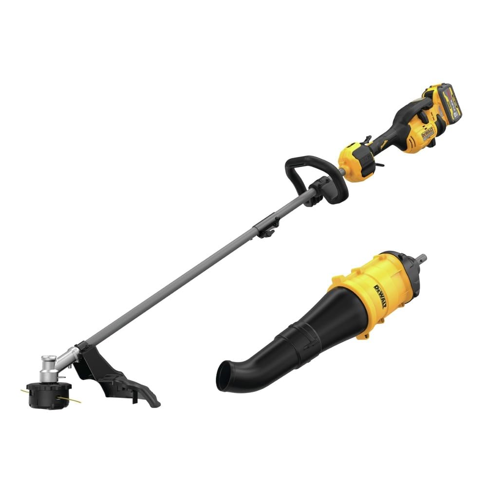 DEWALT 60V Cordless String Trimmer with Battery & Charger Included, 17 Inch, Attachment Capable (DCST972X1)