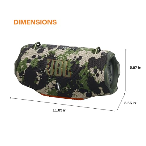 JBL Xtreme 4 - Portable Bluetooth Speaker, Powerful Sound and Deep Bass, IP67 Waterproof, 24 Hours of Playtime, Powerbank, Auracast for Multi-Speaker