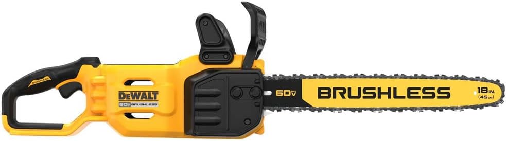 DEWALT 60V MAX Cordless Chainsaw, 18 in., Tool Only (DCCS672B)