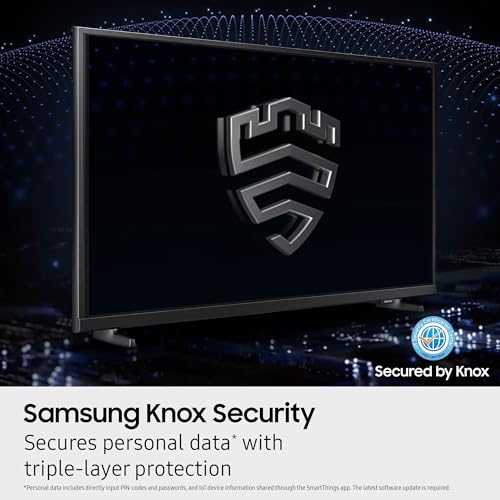 Samsung 43-Inch Class Crystal UHD U8000F 4K Smart TV (2025 Model) Endless Free Content, Crystal Processor 4K, MetalStream Design, Knox Security