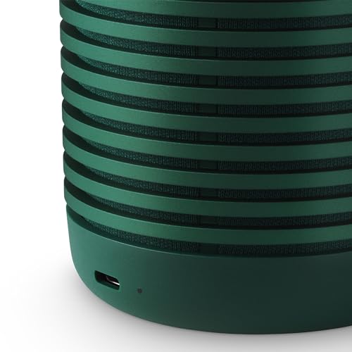 Bang & Olufsen Beosound Explore - Wireless Portable Outdoor Bluetooth Speaker, IP 67 Dustproof and Waterproof, Green