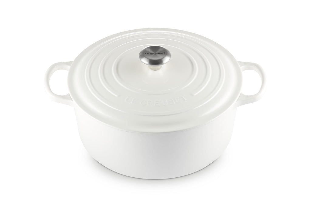 Le Creuset Enameled Cast Iron Signature Round Dutch Oven, 7.25 qt., Caribbean