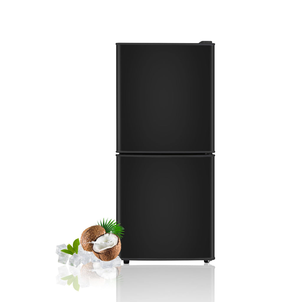 Mini Refrigerator with Freezer 4.0 Cu. Ft., Small Dorm Fridge with Freezer, Adjustable Thermostat Compact Fridge Freezers for Apartment, Dorm
