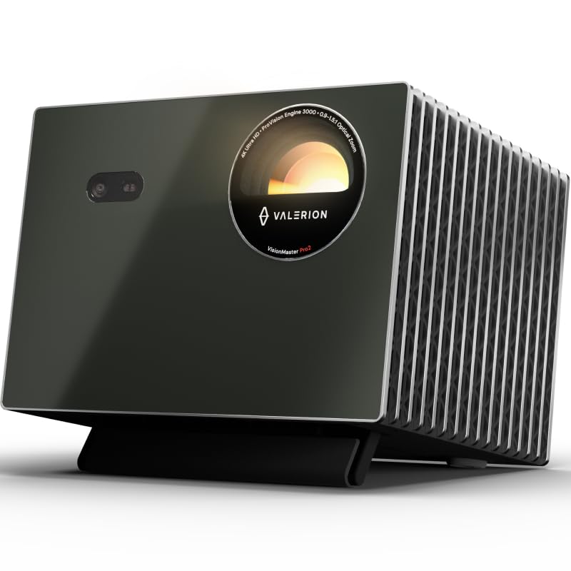 VisionMaster Pro2 Triple Laser Projector 4K,15000:1 Contrast, 0.9-1.5x Optical Zoom, 2X Multitasking Power, IMAX, HDR10+, GTV, 4ms Lag-Free Gaming