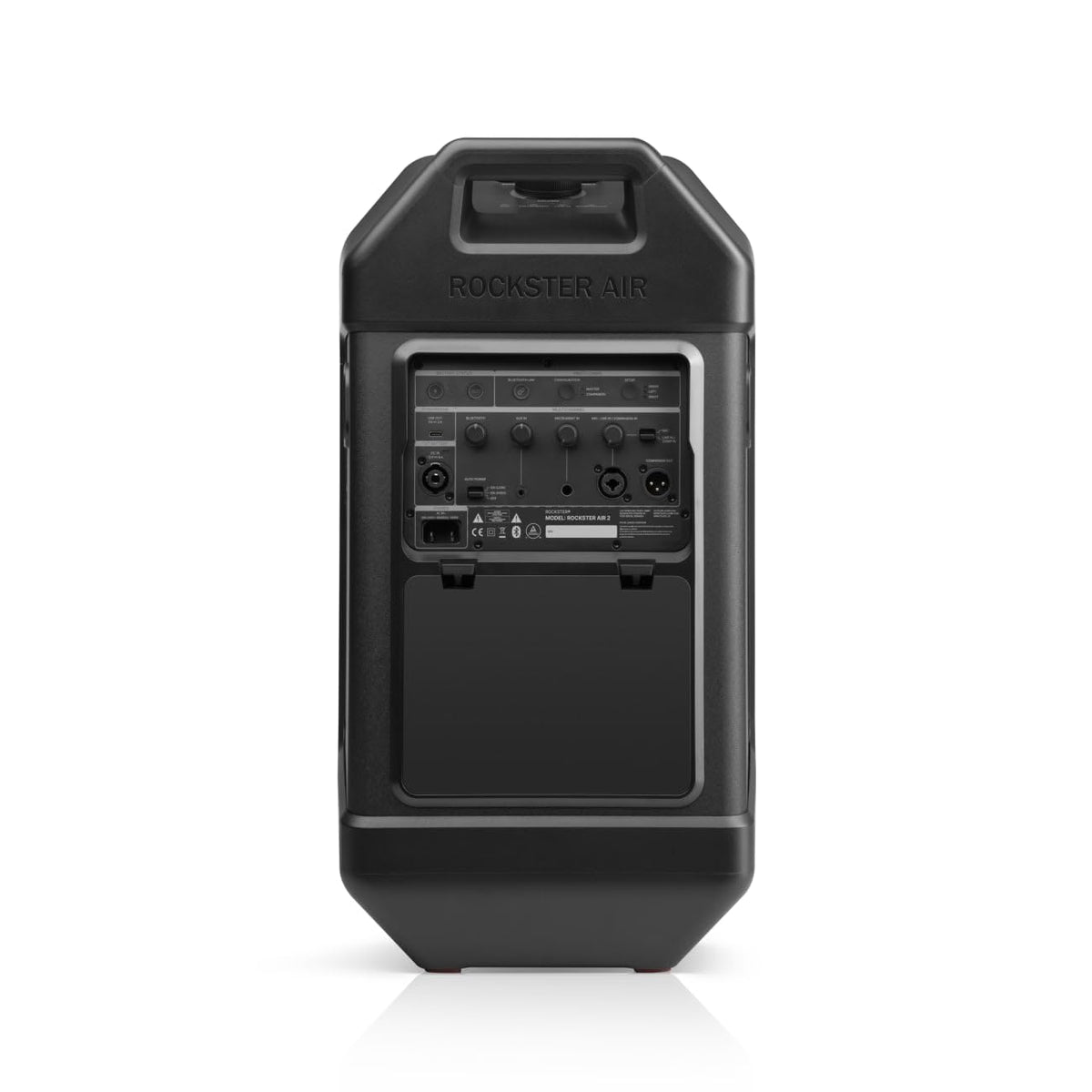 Fender x Teufel ROCKSTER AIR 2 Portable Bluetooth Speaker C Powerful Sound & Bass, 58 Hours Battery, Parties & Events, Mic & Guitar Inputs, Power Bank