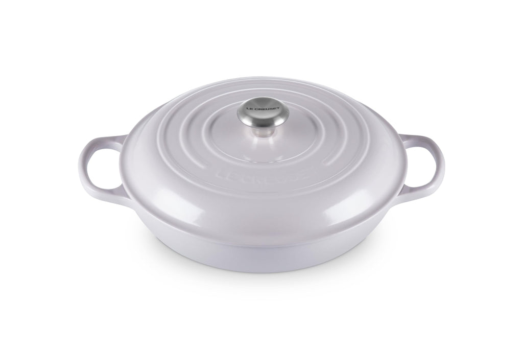 Le Creuset Enameled Cast Iron Signature Braiser, 2.25 qt., Licorice