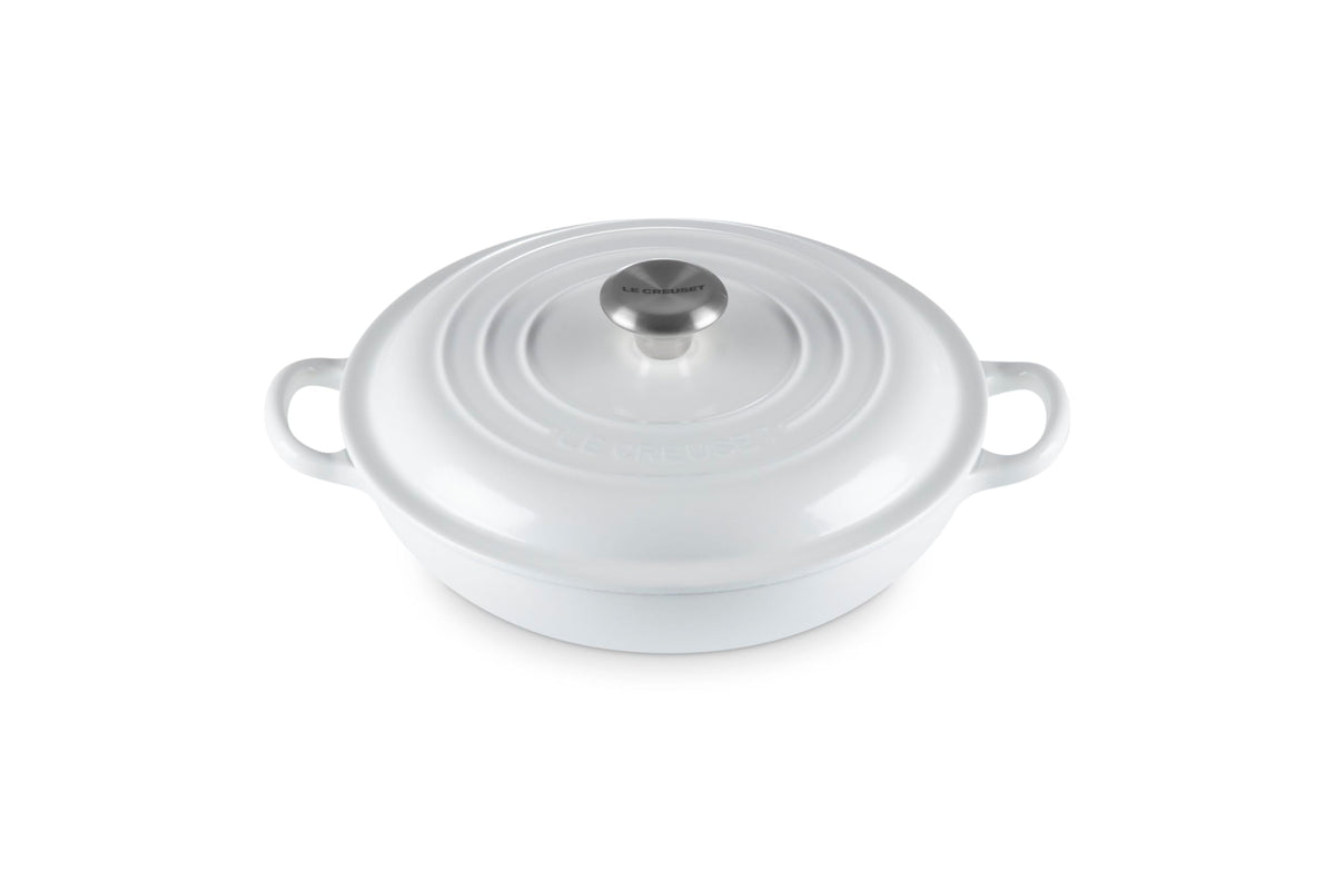 Le Creuset Enameled Cast Iron Signature Braiser, 2.25 qt., Licorice