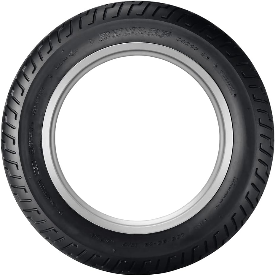 Dunlop D404 Front Motorcycle Tire 100/90-19 (57H) Black Wall - Fits: BMW F650 1997-1999