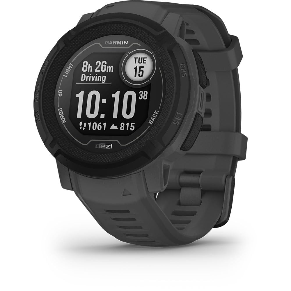Garmin Instinct 2 Solar, Smaller-Sized Rugged Outdoor Watch with GPS, with Solar Charging Capabilities, Built for All Elements, Multi-GNSS Support