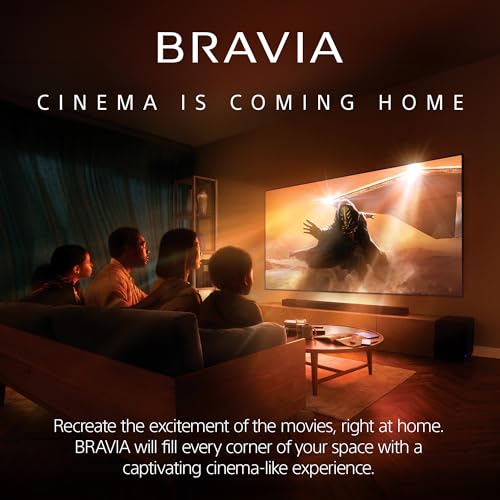 Sony BRAVIA 5 65 Inch TV, Mini LED, 4K Smart Google TV, XR Processor with AI Technology,120hz Television with Dolby Vision/Atmos, Exclusive Features