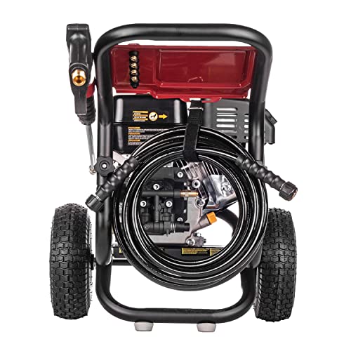 Simpson 3400 PSI Gas Pressure Washer, 2.5 GPM Residential Power Washer, Cold Water, 25' Hose, Clean Machine, 49-State Compliant (CM61083)