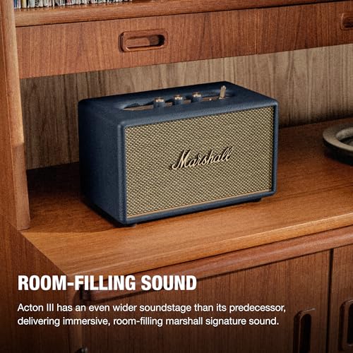 Marshall Acton III Bluetooth Home Speaker - Cream