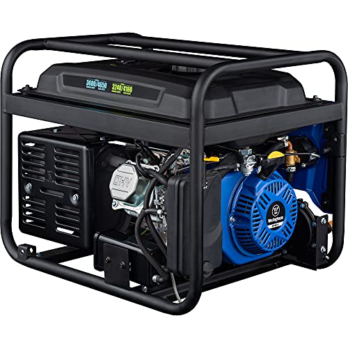 Westinghouse 4650 Peak Watt Dual Fuel Portable Generator, Remote Electric Start with Auto Choke, RV Ready 30A Outlet, Gas & Propane Powered