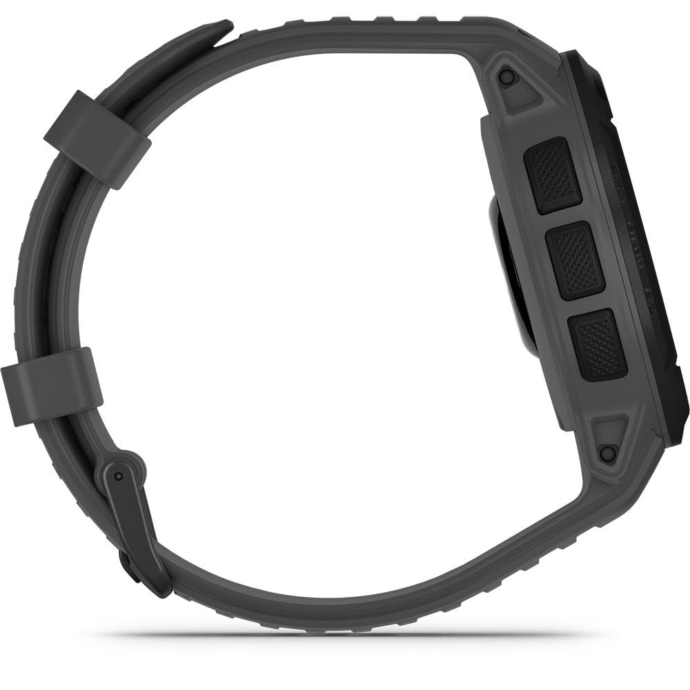 Garmin Instinct 2 Solar, Smaller-Sized Rugged Outdoor Watch with GPS, with Solar Charging Capabilities, Built for All Elements, Multi-GNSS Support
