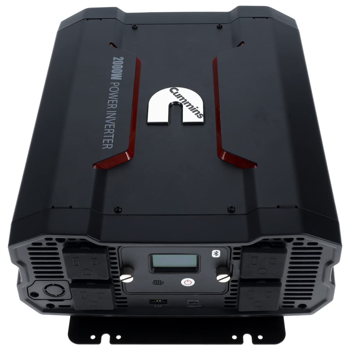 Cummins 5000 Watts Inverter Modified Sine Wave Truck Inverter 12 Volts to 110 Volts Four AC Outlets Two USB Ports (Plus Cable Kit)- CMN5000W