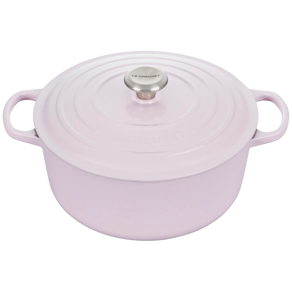 Le Creuset Enameled Cast Iron Signature Round Dutch Oven, 7.25 qt., Caribbean