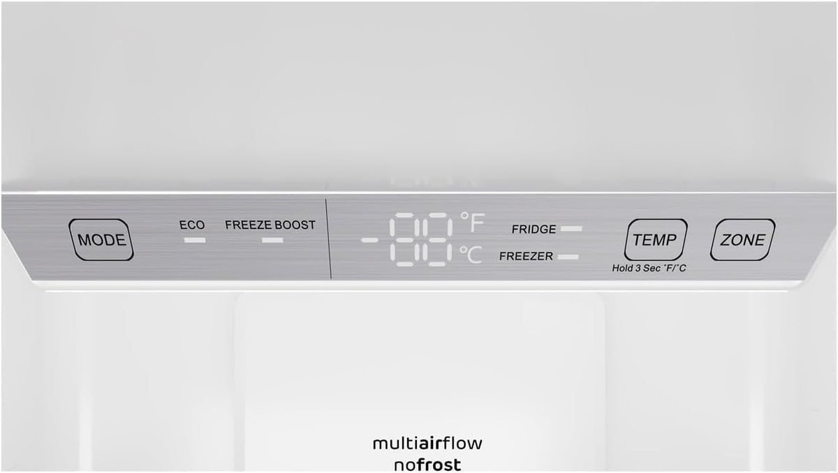 Sharp SJB1255GS Bottom-Freezer Counter-Depth Refrigerator, 24 Inch, 11.5 Cubic Foot, Garage Ready