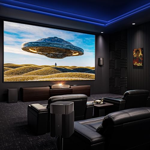 Hisense PX3-PRO Ultra Short Throw Triple Laser Projector, 4K UHD, 80 C 150, 3,000 Lumens, 3000:1 Contrast, Dolby Vision & Atmos, IMAX Enhanced, 240