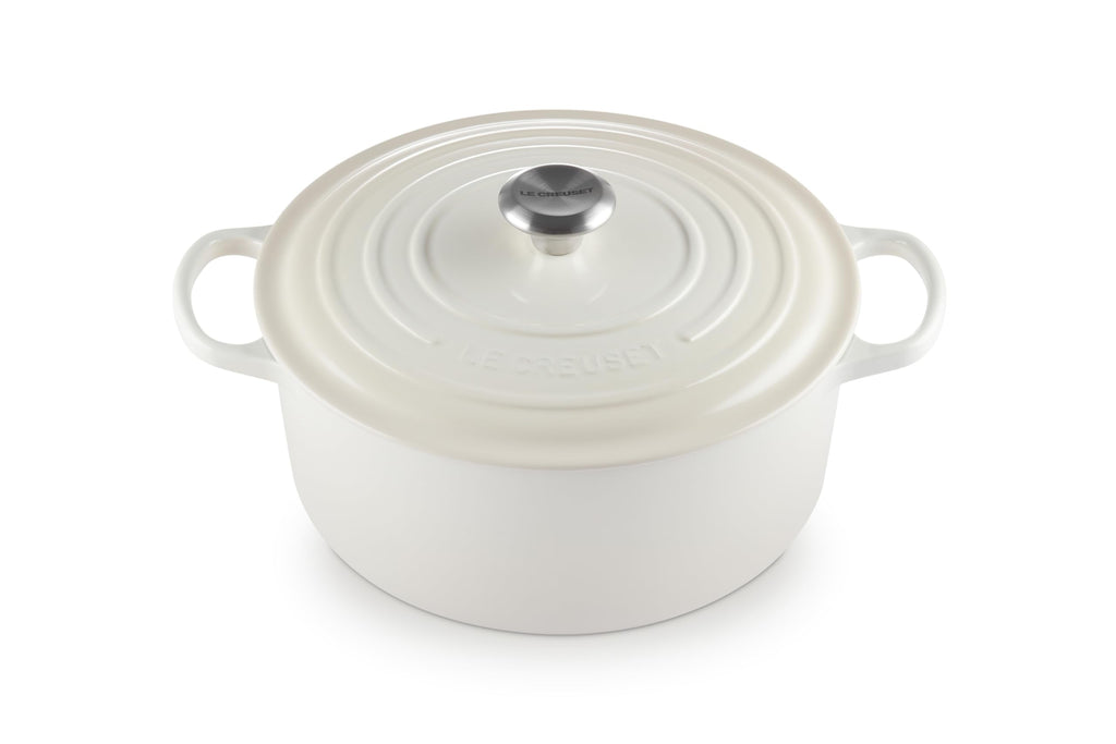 Le Creuset Enameled Cast Iron Signature Round Dutch Oven, 7.25 qt., Caribbean