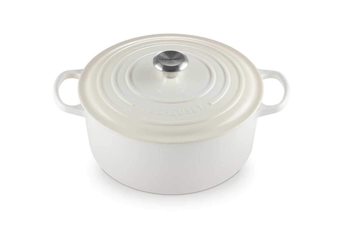 Le Creuset Enameled Cast Iron Signature Round Dutch Oven, 7.25 qt., Licorice