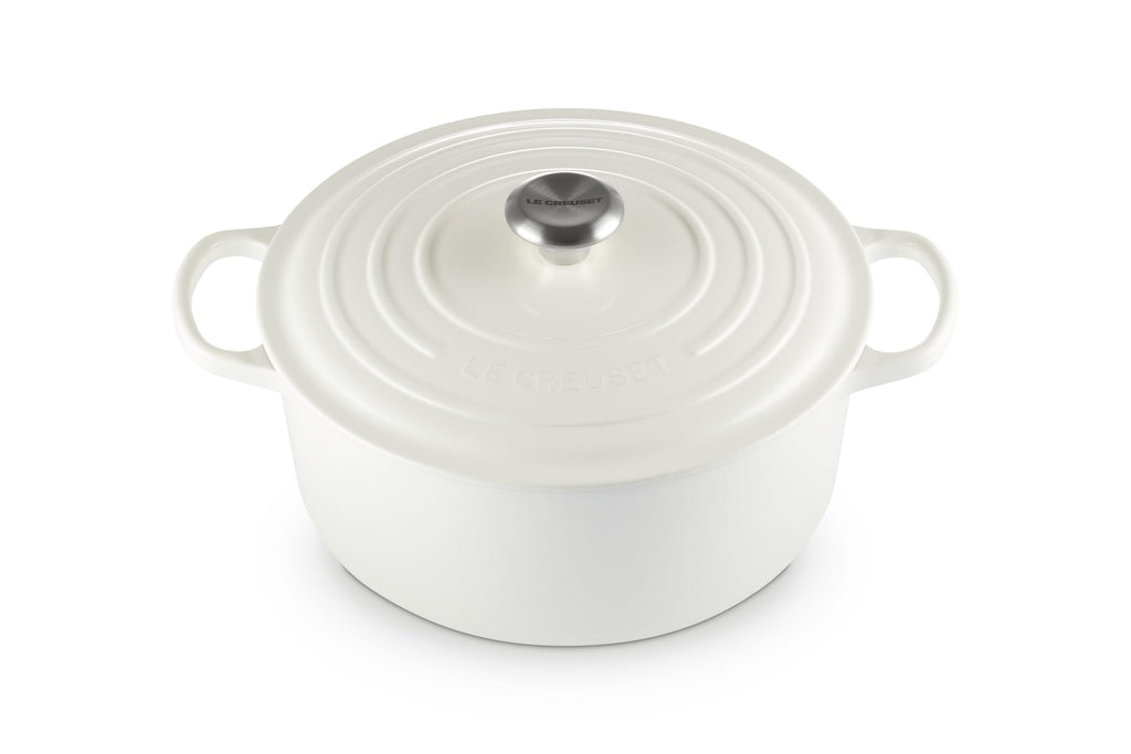 Le Creuset Enameled Cast Iron Signature Round Dutch Oven, 7.25 qt., Caribbean