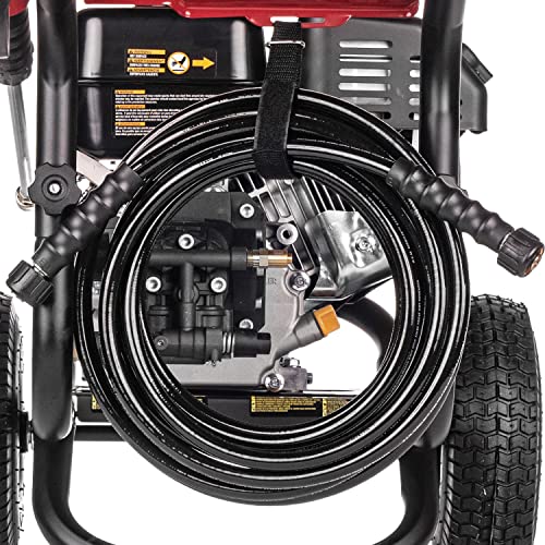 Simpson 3400 PSI Gas Pressure Washer, 2.5 GPM Residential Power Washer, Cold Water, 25' Hose, Clean Machine, 49-State Compliant (CM61083)