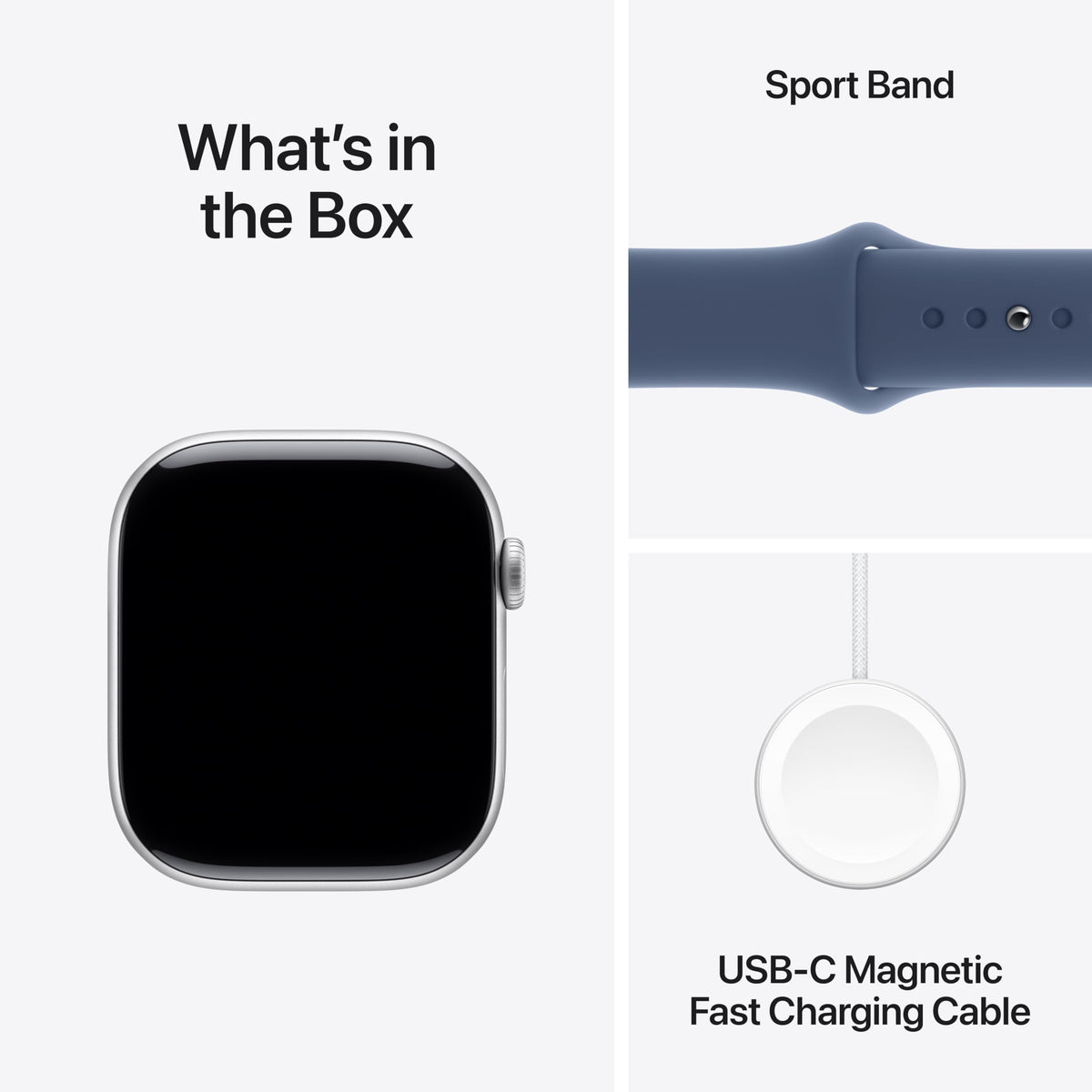 Apple Watch Series 10 [GPS 46mm case] Smartwatch with Jet Black Aluminum Case with Black Sport Band - M/L. Fitness Tracker, ECG App, Always-On Retina