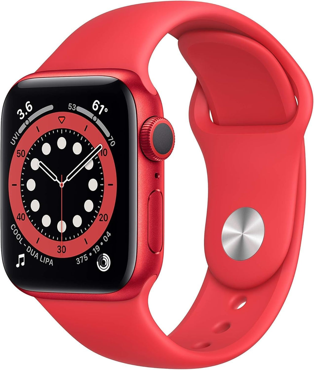 Apple Watch Series 9 [GPS 45mm] Midnight Aluminum Case with Midnight Sport Band M/L (Renewed)