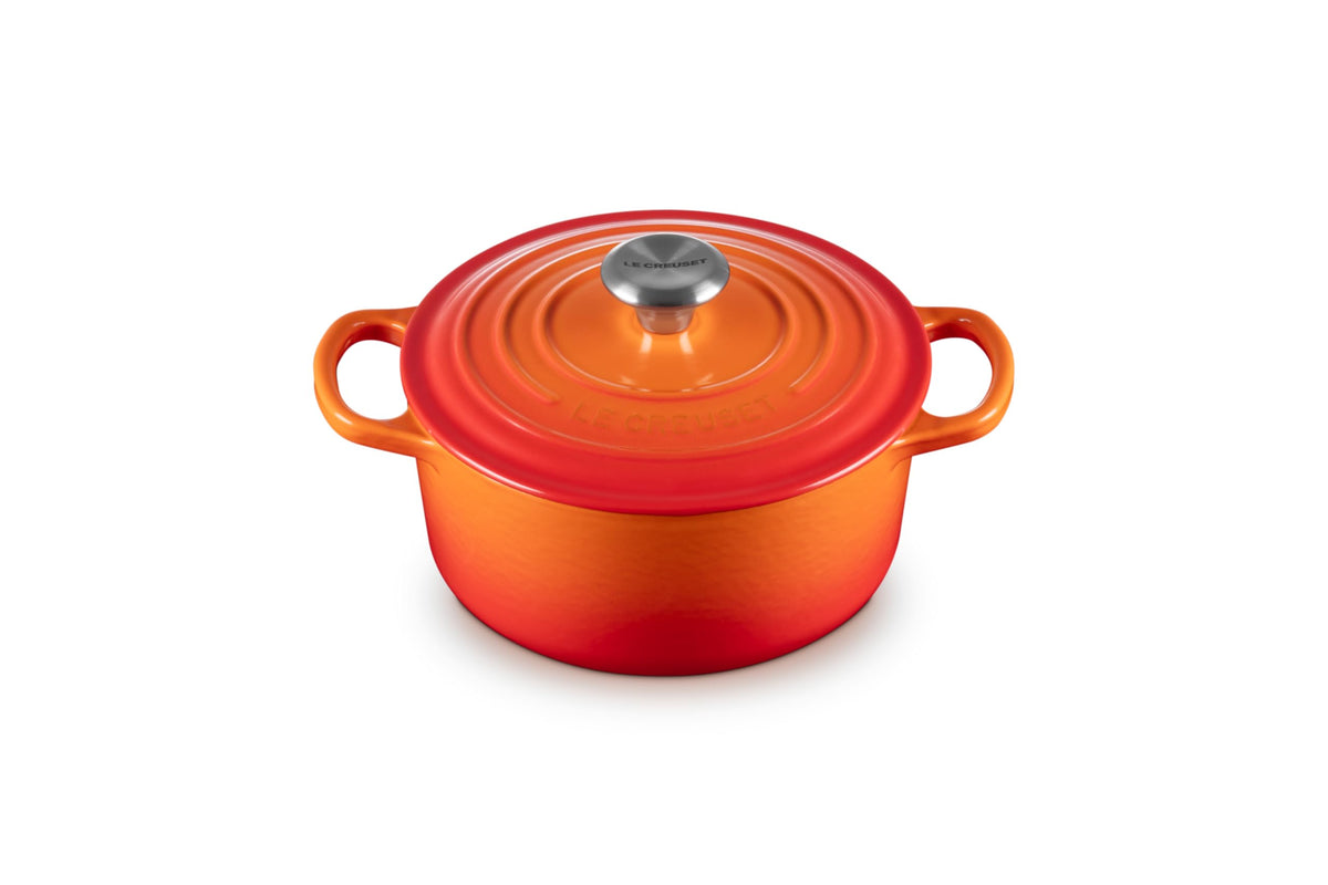 Le Creuset Enameled Cast Iron Signature Round Dutch Oven, 7.25 qt., Licorice