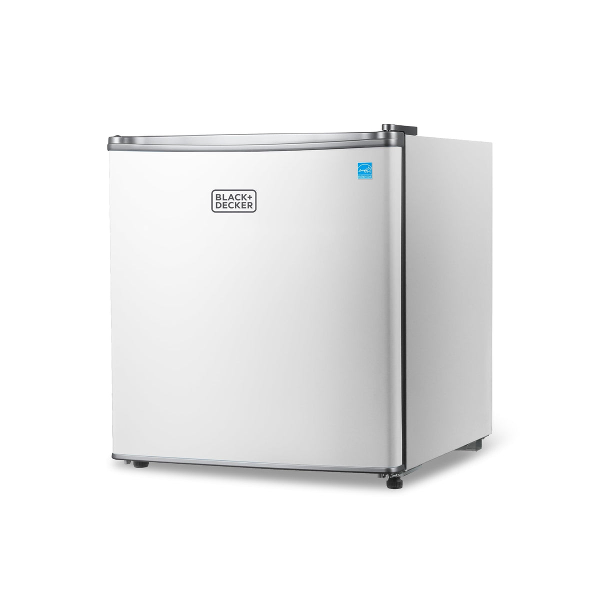 BLACK+DECKER 1.7 Cu. Ft. Compact Refrigerator, ENERGY STAR Certified, Single Door Mini Fridge with Chiller Compartment, Personal Fridge for Home or