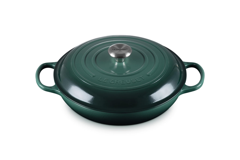 Le Creuset Enameled Cast Iron Signature Braiser, 2.25 qt., Licorice