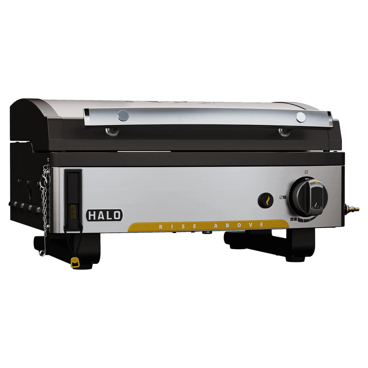HALO Elite4B Outdoor Griddle | 4 Burner, 8 Cooking Zones | 720 sq. in. (36 x 20) Wind-Proof Cooking Surface | Propane Gas Grill | HZ-1001-XNA