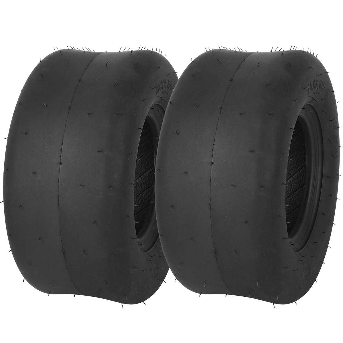 AR-PRO (2 Pack) 20x8.00-8 Lawn Mower Turf Tires, Tubeless, No Rims