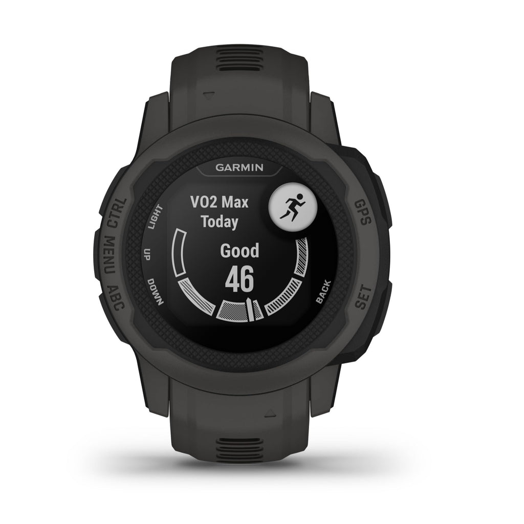 Garmin Instinct 2 Solar, Smaller-Sized Rugged Outdoor Watch with GPS, with Solar Charging Capabilities, Built for All Elements, Multi-GNSS Support