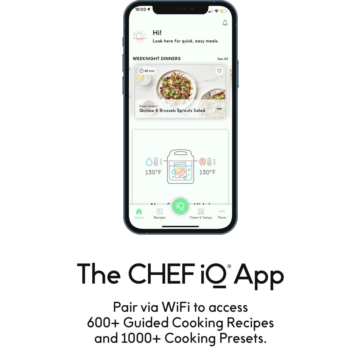 CHEF iQ MiniOven Smart Toaster Oven Air Fryer Combo, 11-in-1 Countertop Convection Oven, Bake, Broil, Air Fry, Broil, Dehydrate, 1750W, 25 Qt