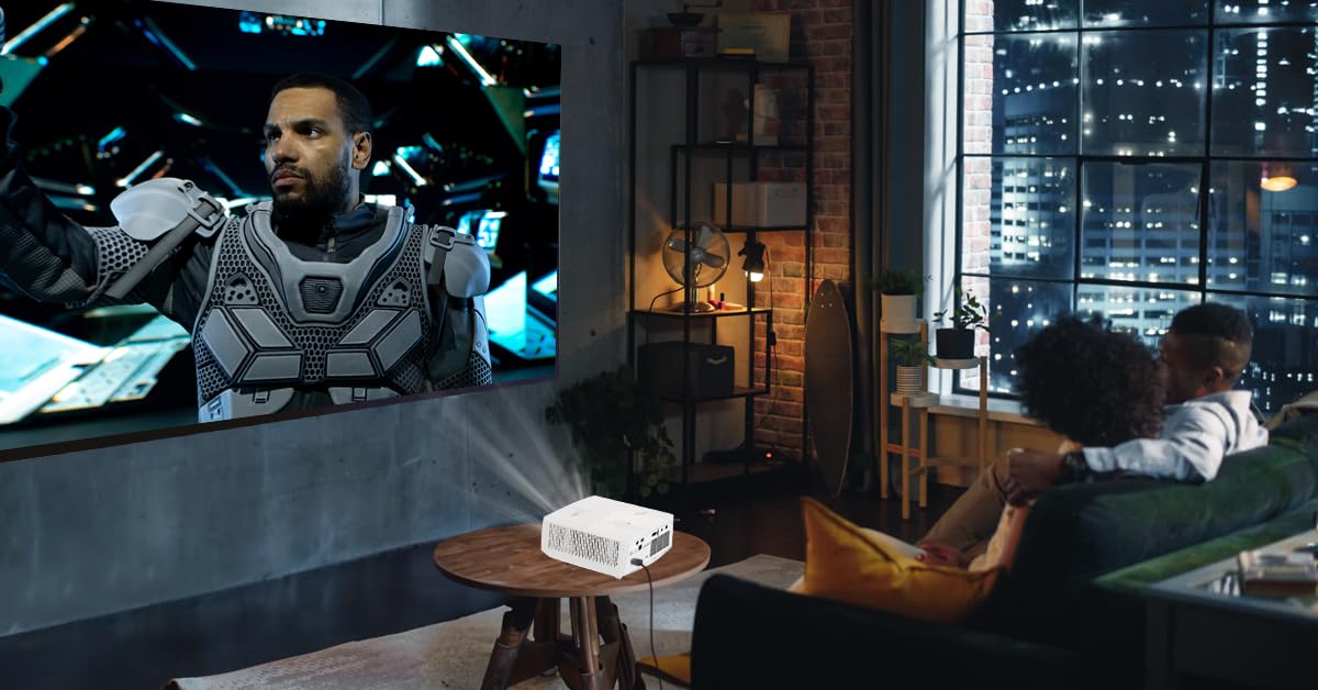 Optoma GT2000HDR Ultra-Compact Short Throw Full HD Home Laser Projector