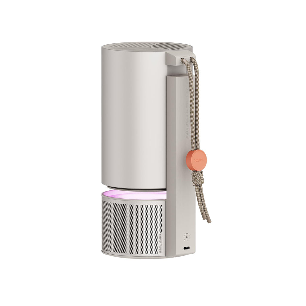 XGIMI MoGo 3 Pro NEW Outdoor Projector with PowerBase Stand, 2.5hrs Battery, Google TV with Licensed Netflix, Build-in Adjustable Stand, 450 ISO