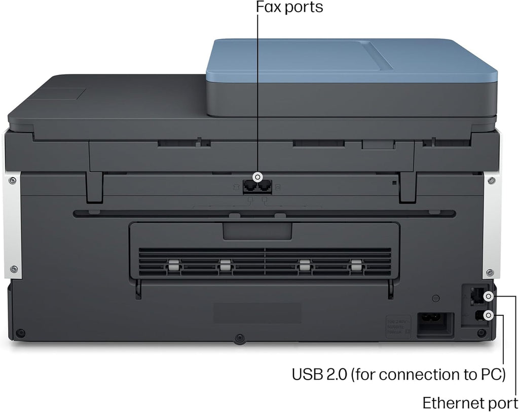 HP Smart Tank 7602 Wireless All-in-One Ink Tank Printer, Scanner, Copier with 2 Years of Ink Included, Best-for-Home Office, Cartridge-Free